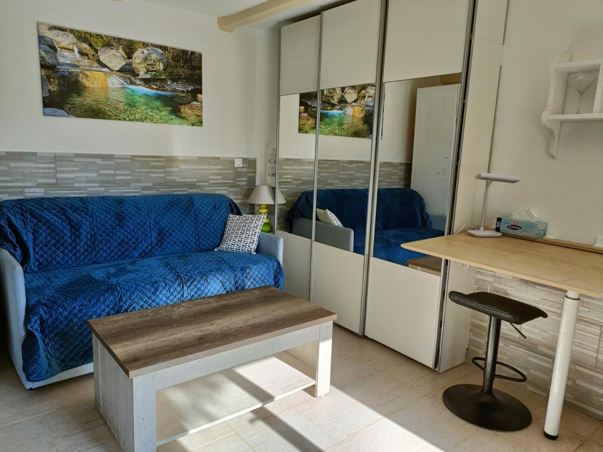 Un Bel Appartement Rez Jardin Parking Gratuit Vence Exterior photo